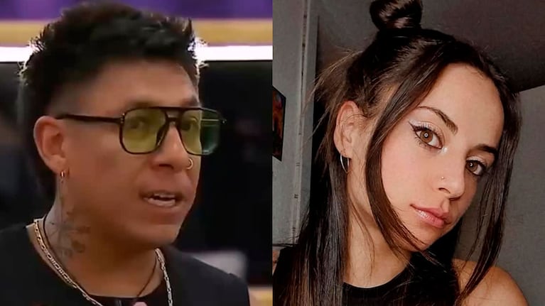 Brian Sarmiento y Tessie Poza, la madre de su hija. (Foto: IG)