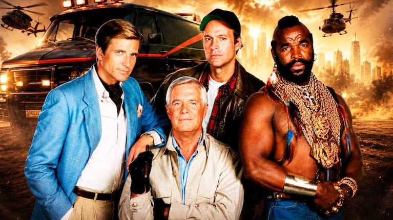 Brigada A, una serie icónica que contaba con Mario Baracus interpretado por Mr. T.