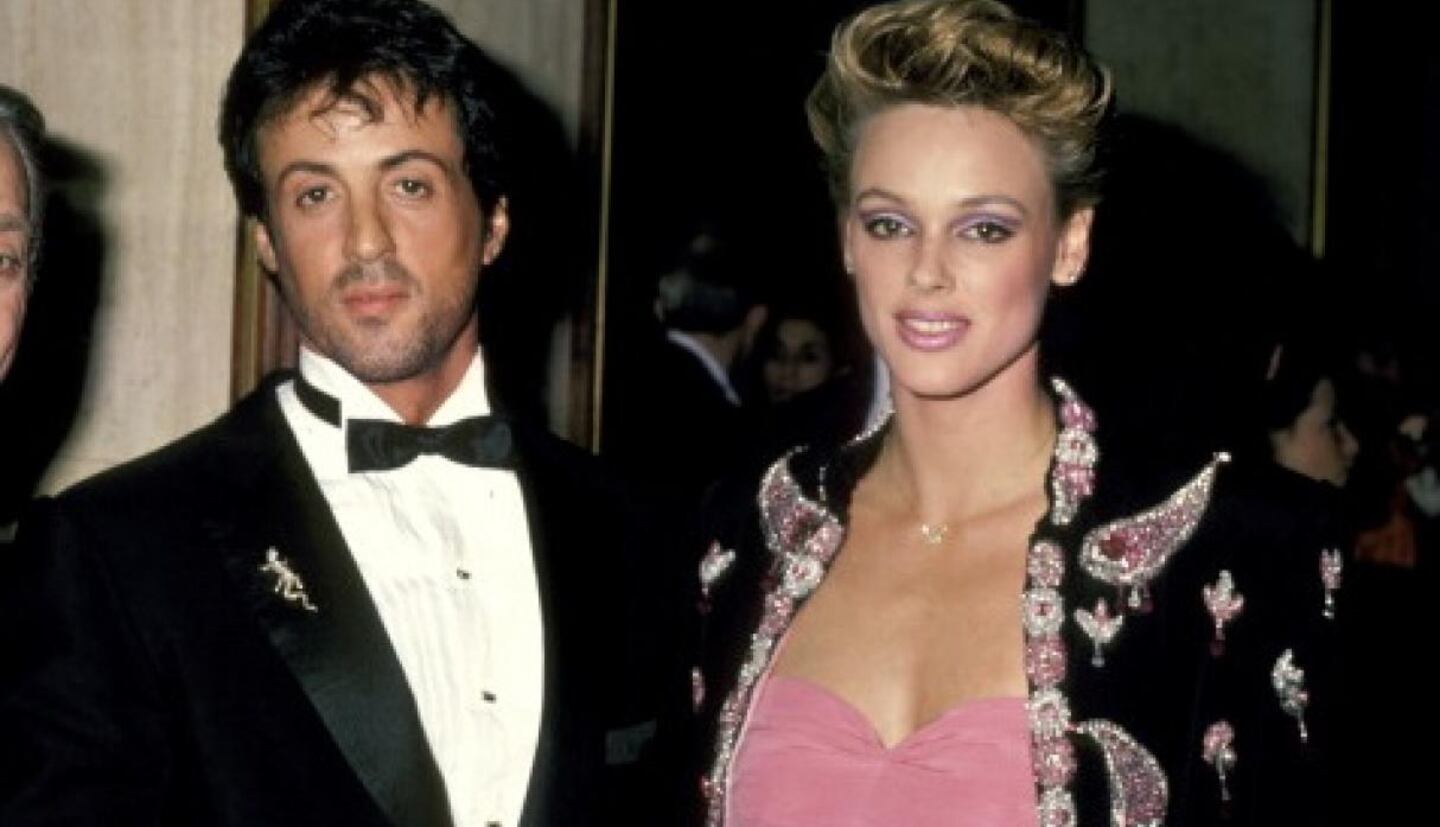 Brigitte Nielsen saltó a la fama tras casarse con Sylvester Stallone