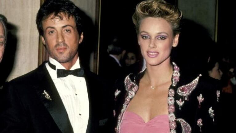 Brigitte Nielsen saltó a la fama tras casarse con Sylvester Stallone