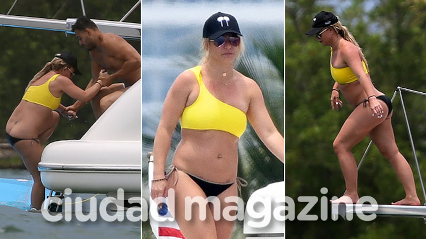 Britney Spears acusó a los paparazzi de retocar sus fotos para que se vea con "20 kilos más". (Fotos: Grosby Group)