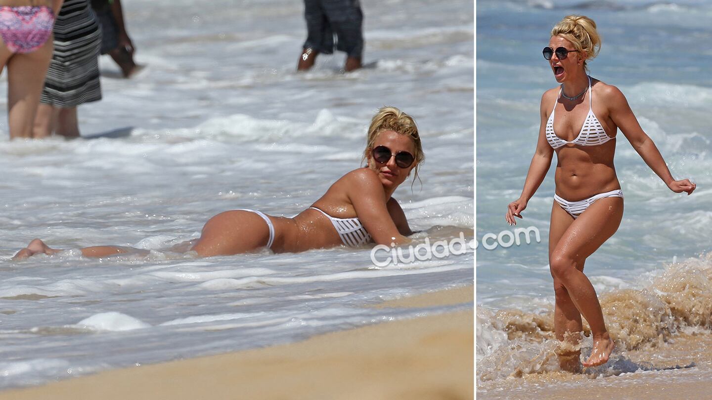 Britney Spears, diosa total en Hawaii. (Foto: Grosby Group - Ciudad.com)