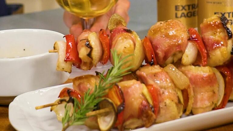 Brochette de pollo: la receta perfecta para sorprender con tu familia