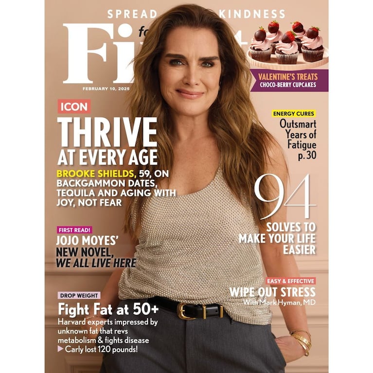 Brooke Shields en la actualidad. Foto: Instagram @brookeshields