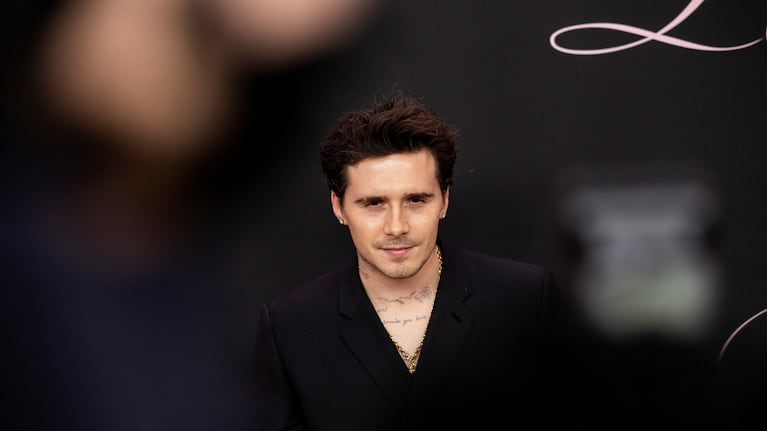 Brooklyn Beckham attends the premiere of ''Lola'' held at the Regency Bruin Theatre in Los Angeles, California, U.S., February 3, 2024. REUTERS/Aude Guerrucci