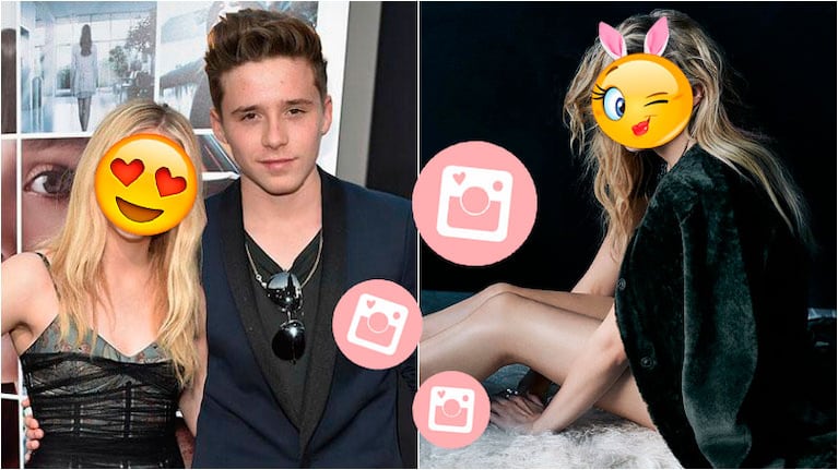 Brooklyn Beckham confirmó en Instagram su romance. Foto: Web