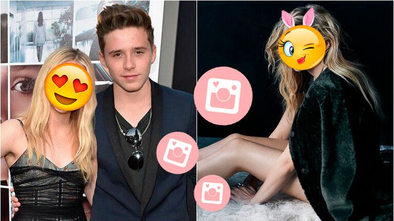 Brooklyn Beckham confirmó en Instagram su romance. Foto: Web