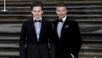 Brooklyn y David Beckham. (Foto: AP)