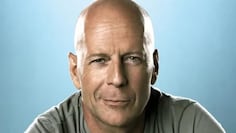 Bruce Willis y su característica sonrisa, en tiempos en que se lucía en el cine de acción.