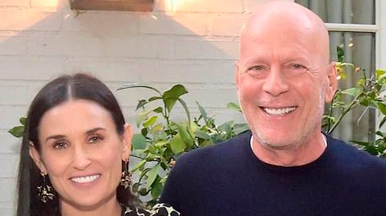 Bruce Willis ya no reconocería a Demi Moore debido a la demencia.