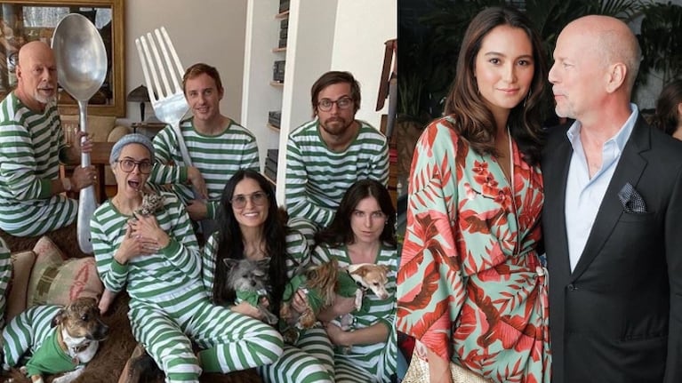 Bruce y su familia planearon la cuarentena todos juntos , pero... pasaron cosas.