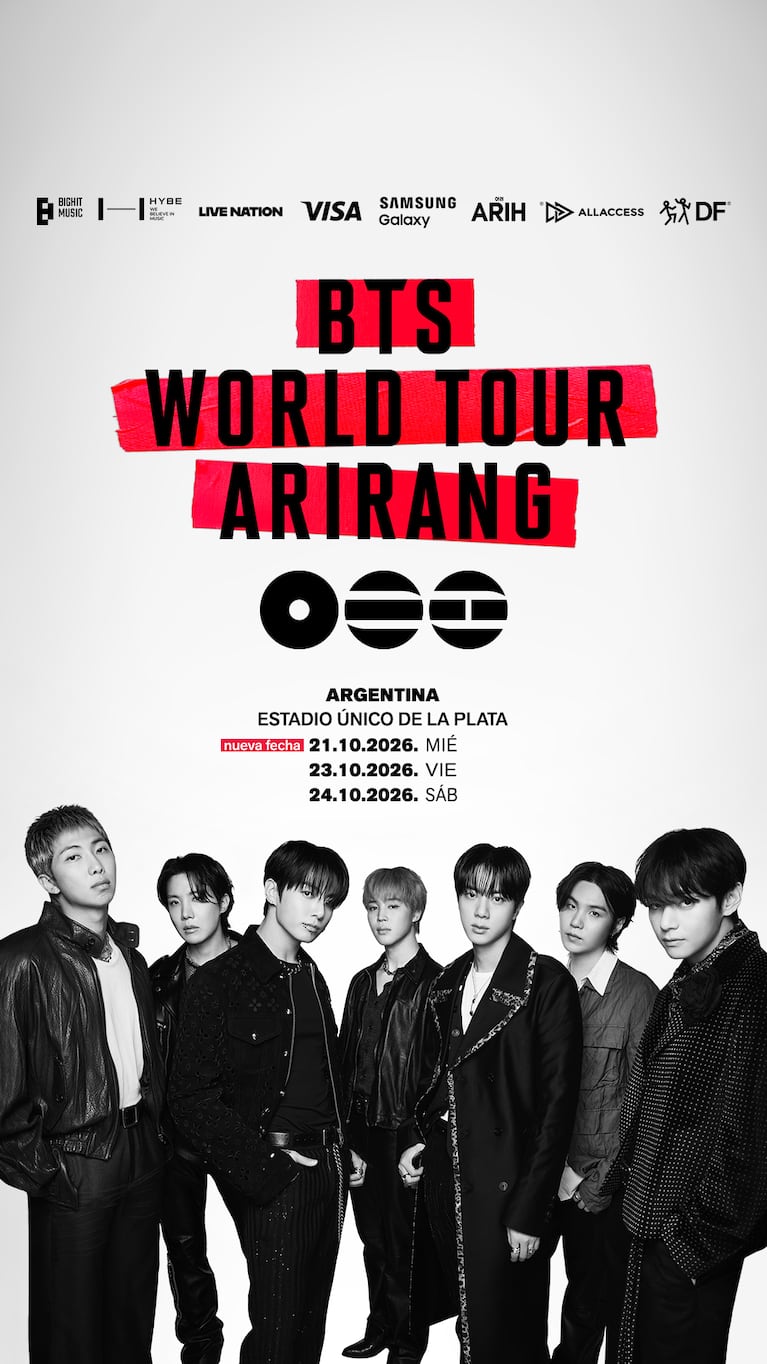BTS Argentina 2026: anuncio de la terceraa fecha