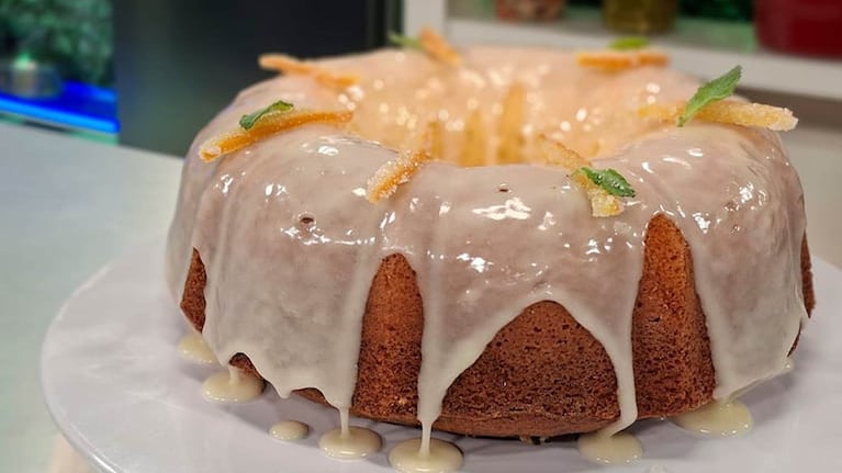 Budín de naranja, polenta, recetas