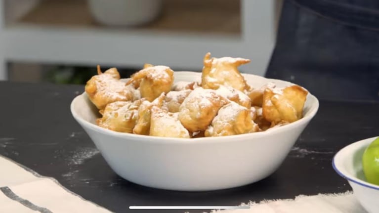Buñuelos de manzana: receta fácil, paso a paso