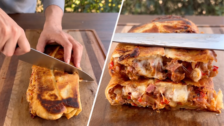 Burrito, una receta mexicana con impronta argentina. Foto: Cucinare TV