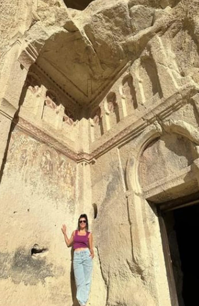Búsqueda espiritual: Andrea Rincón mostró cómo son sus vacaciones en Turquía