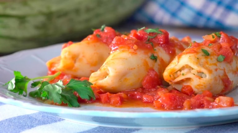 Calamares rellenos con arroz y verduras: la receta ideal para los fanáticos de los pescados y mariscos 
