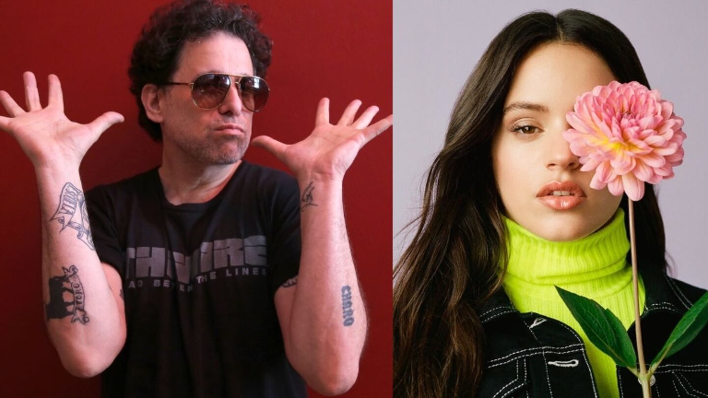 Calamaro cuestionó a los medios por "inflar" a Rosalía.