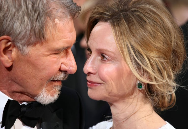  Calista Flockhart, el amor maduro de Harrison Ford