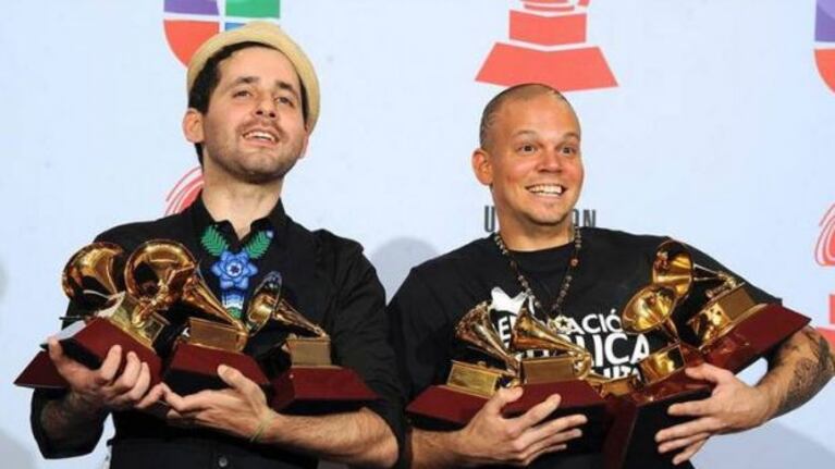 Calle 13, los grandes ganadores de Premios Grammy Latino 2011. (Foto: Clarín)