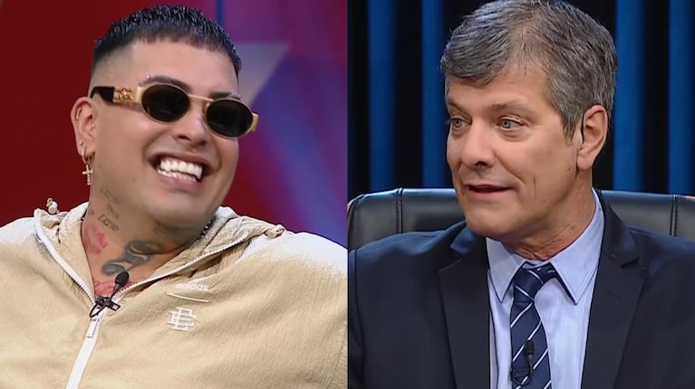 Callejero Fino y Mario Pergolini (Foto: captura eltrece)