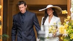 Callum Turner y Dua Lipa se casaron el fin de semana en el oeste de Londres.