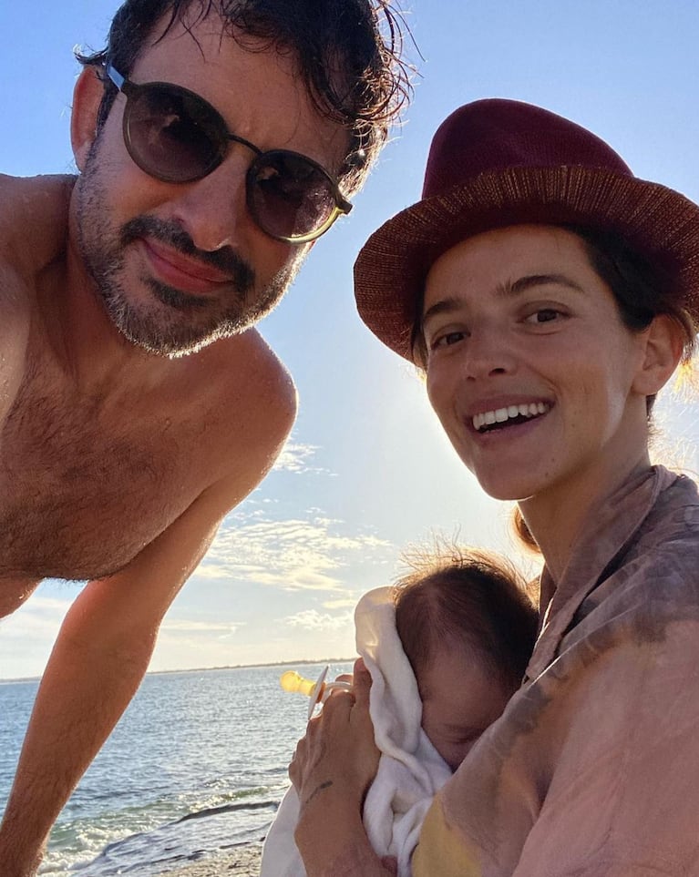 Calu Rivero, Aíto de la Rúa y Tao, juntos / Foto: Instagram
