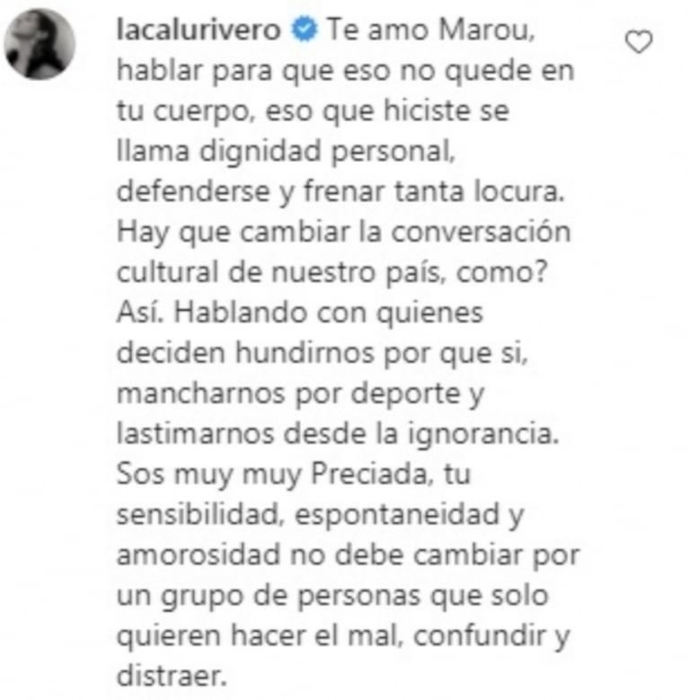 Calu Rivero defendió a su hermana luego de que en Intrusos aseguraran que habría robado en un mercado: "Solo quieren hacer el mal"