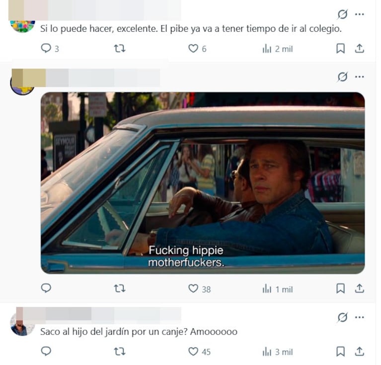 Calu Rivero explicó por qué no manda a su hijo al jardín (captura de X)