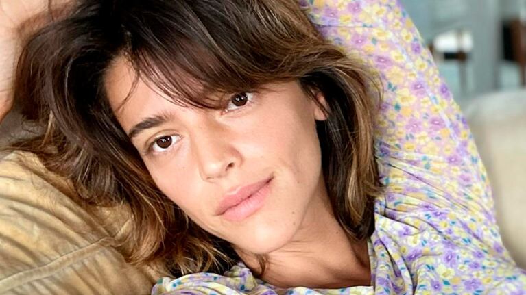 Calu Rivero mostró cuánto creció su pancita de embarazada con esta foto artística.