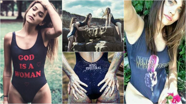 Calu Rivero y Eva De Dominici, súper sexies para una campaña de mallas. Foto: Web