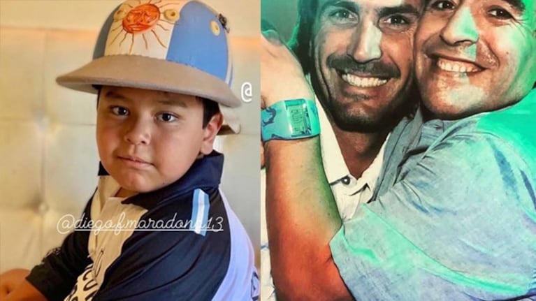 Cambiaso le hizo un significativo regalo a Dieguito.