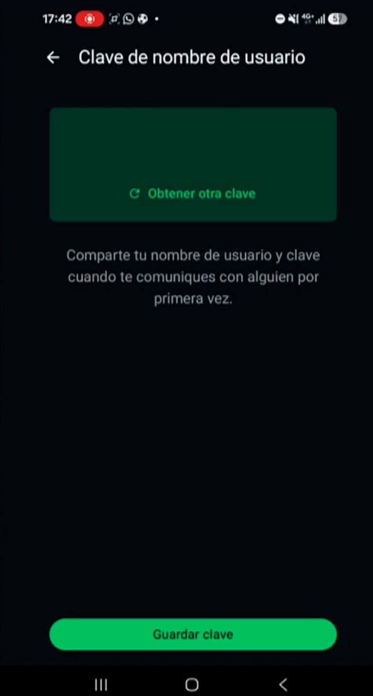Cambios en WhatsApp: qué es el alias, cómo activarlo (captura de eltrece)