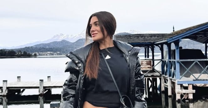Cami Homs mostró su pancita de embarazada en la Patagonia: las fotos de las vacaciones con sus hijos | Créditos: Instagram @camihoms