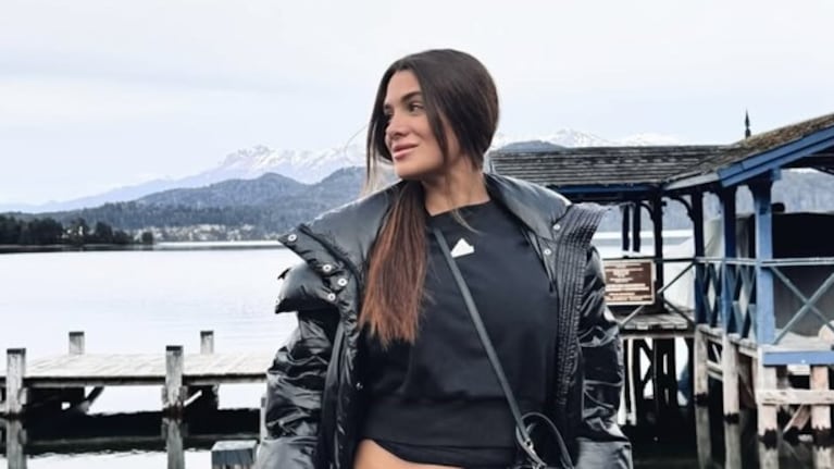 Cami Homs mostró su pancita de embarazada en la Patagonia: las fotos de las vacaciones con sus hijos | Créditos: Instagram @camihoms