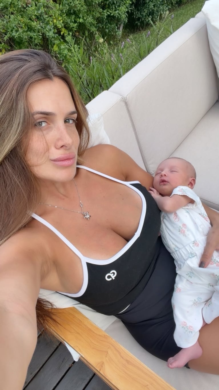 Cami Homs reveló una sorpresiva complicación luego del nacimiento de su hija Aitana | Créditos: Instagram @camihoms