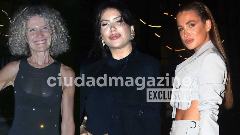 Cami Homs, Wanda Nara y Maru Botana (Foto: Movilpress)