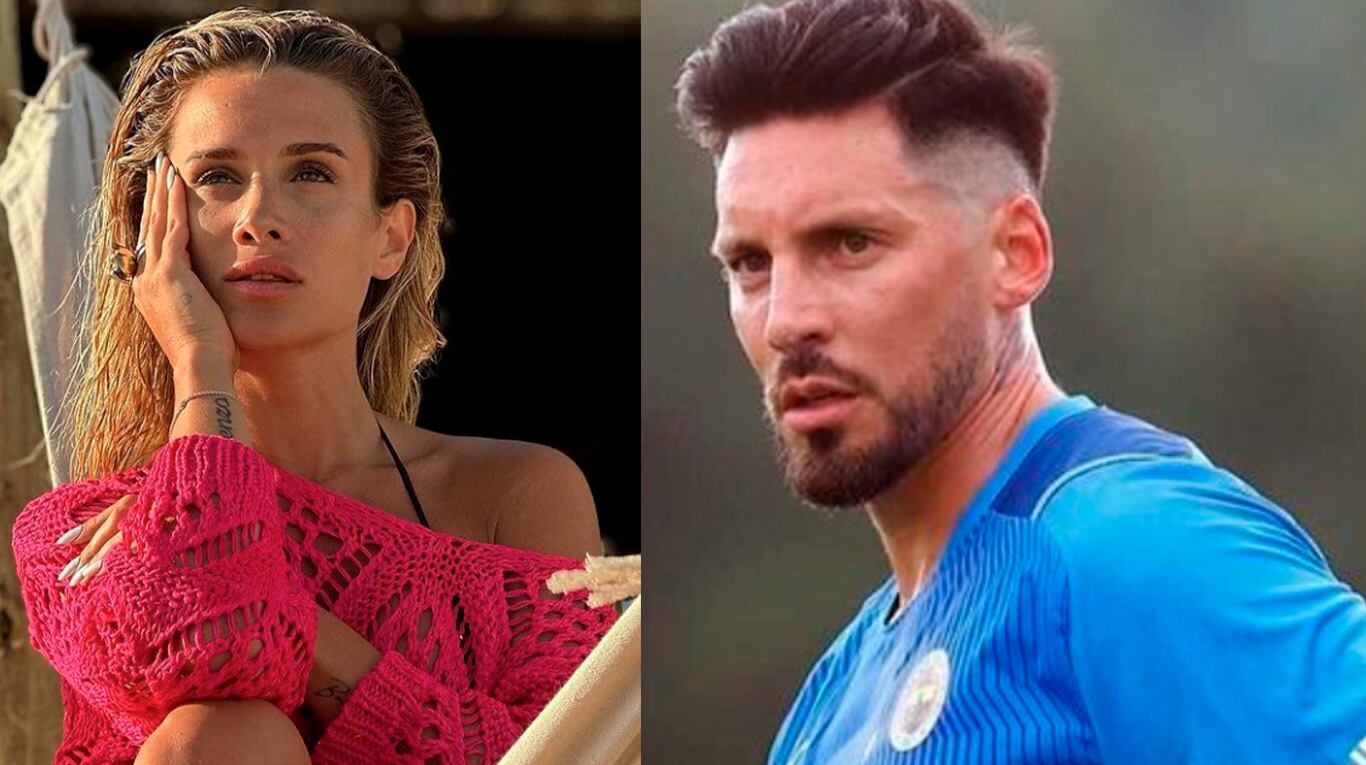 Cami Homs y José “El Principito” Sosa, muy sensuales y a los besos mientras se bronceaban al aire libre.