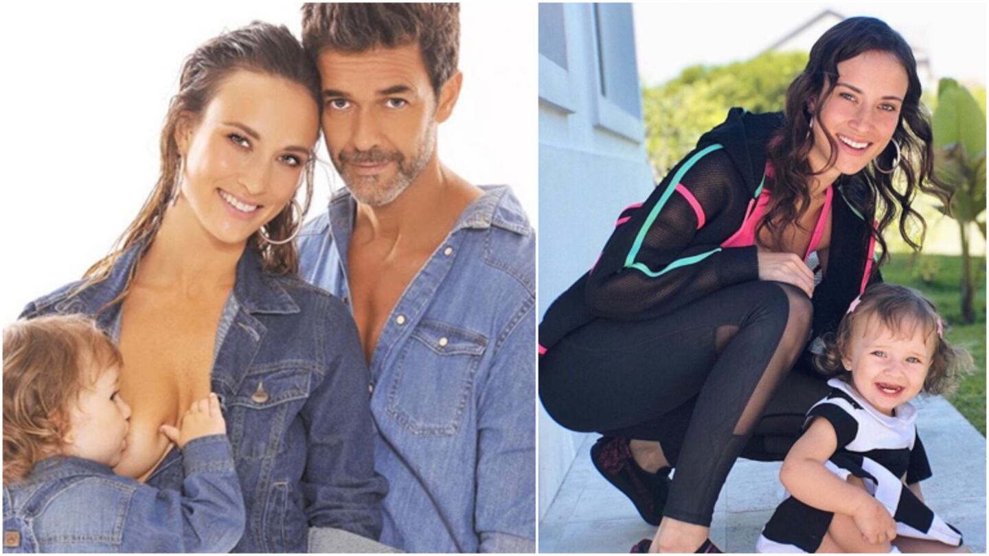 Camila Cavallo y su tierna foto con Mariano Martínez, amamantando a Alma, su hija: Los amo tantísimo