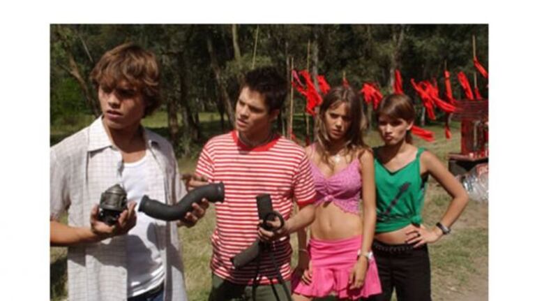 Camila cuanco actuaba en la tele, junto al elenco de Rebelde Way. (Foto: Web)