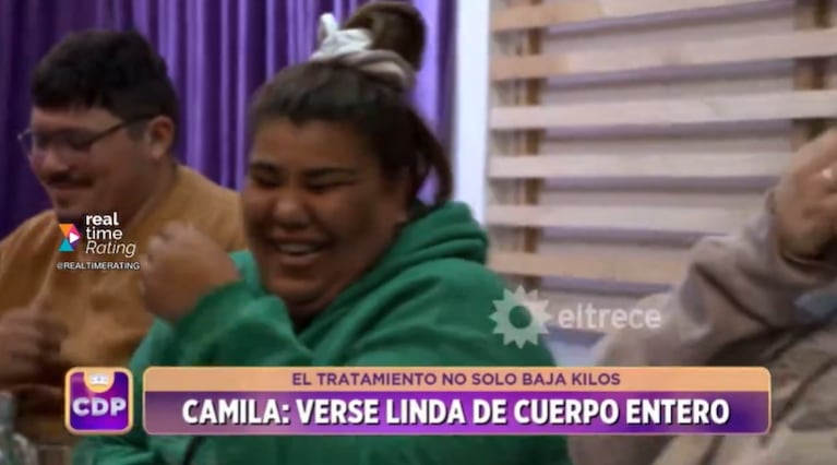 Camila de Cuestión de Peso reveló su nueva “habilidad” por su transformación física: “No me la podía ver”