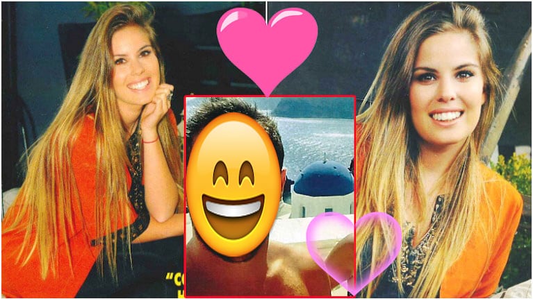 Camila de Rombai y su novio.