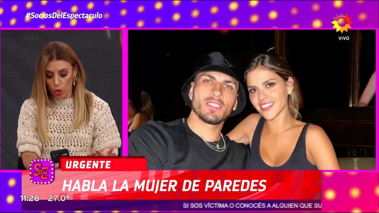Camila Galante habló tras la versión de que Leandro Paredes asistió a una polémica fiesta: “Confío en él”