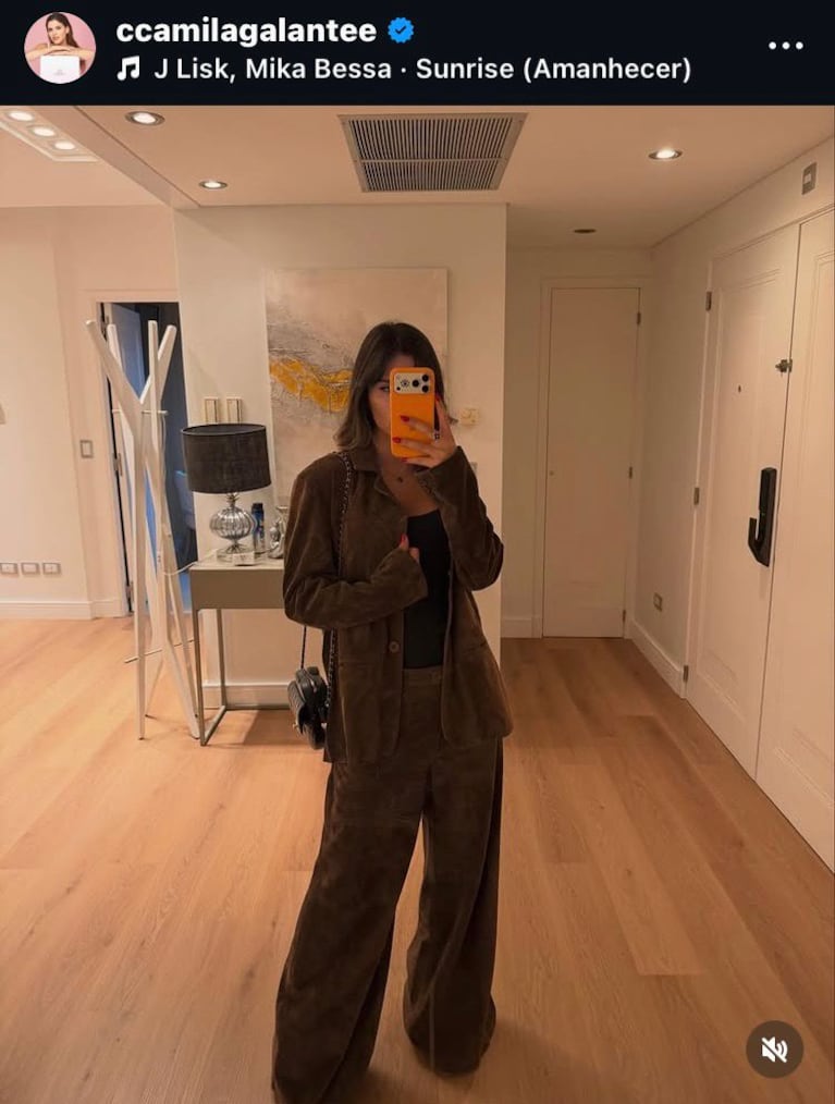 Camila Galante marca tendecia con sus looks (Foto: Instagram/@ccamilagalantee).