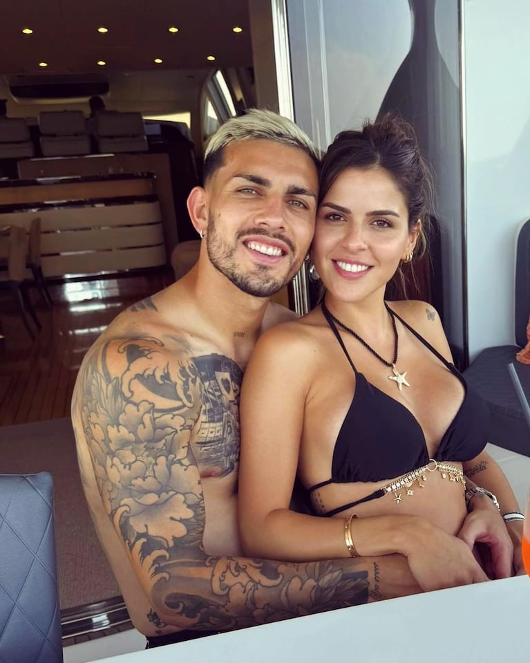 Camila Galante y Leandro Paredes. (Foto: Instagram/@ccamilagantee)