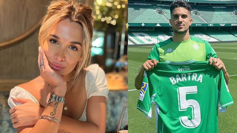 Camila Homs, ex de Rodrigo de Paul, le dio "me gusta" a otro futbolista en la red.