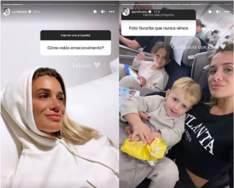 Camila Homs habló de su situación sentimental luego ser vista con el futbolista José Sosa