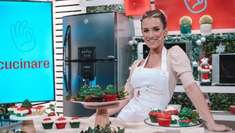 Camila Homs presenta recetas dulces para las Fiestas y sorprende con su postre favorito