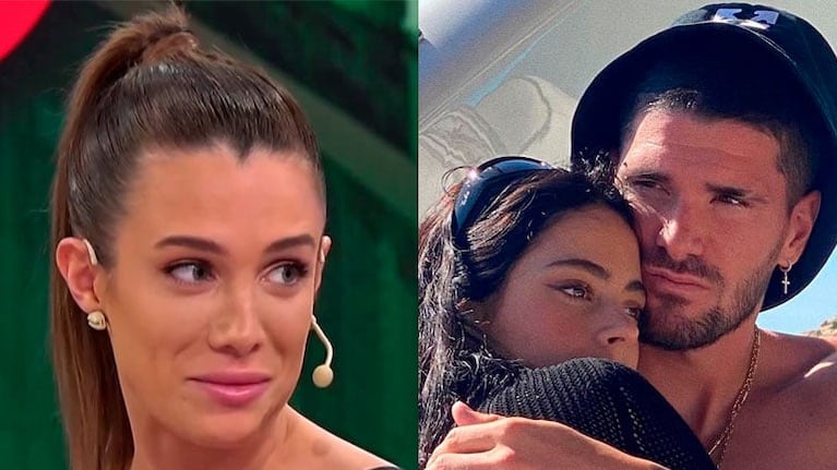Camila Homs, Rodrigo De Paul y Tini Stoessel (Fotos: capturas América TV)