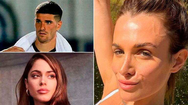 Camila Homs viajó a España con sus hijos para que De Paul pueda reencontrarse con ellos